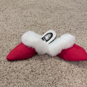 ROLLA'S Red and White Women's Slippers